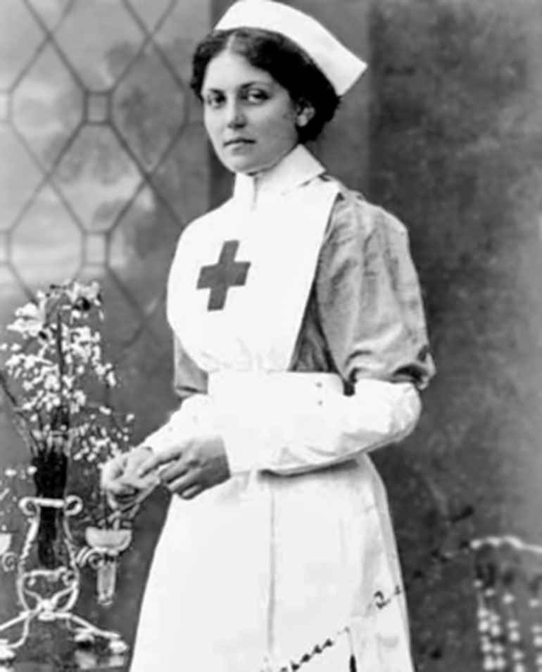 Jessop trabajó como enfermera del Britannic en la Primera Guerra Mundial