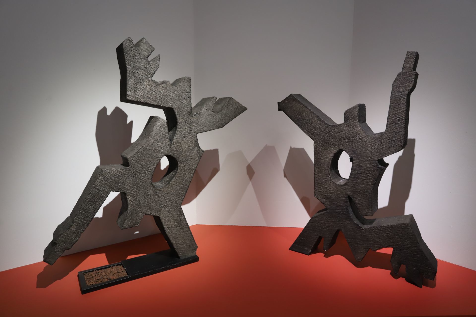 Las últimas esculturas realizadas por Federico Silva forman parte de la exposición en Bellas Artes. (Cuartoscuro)