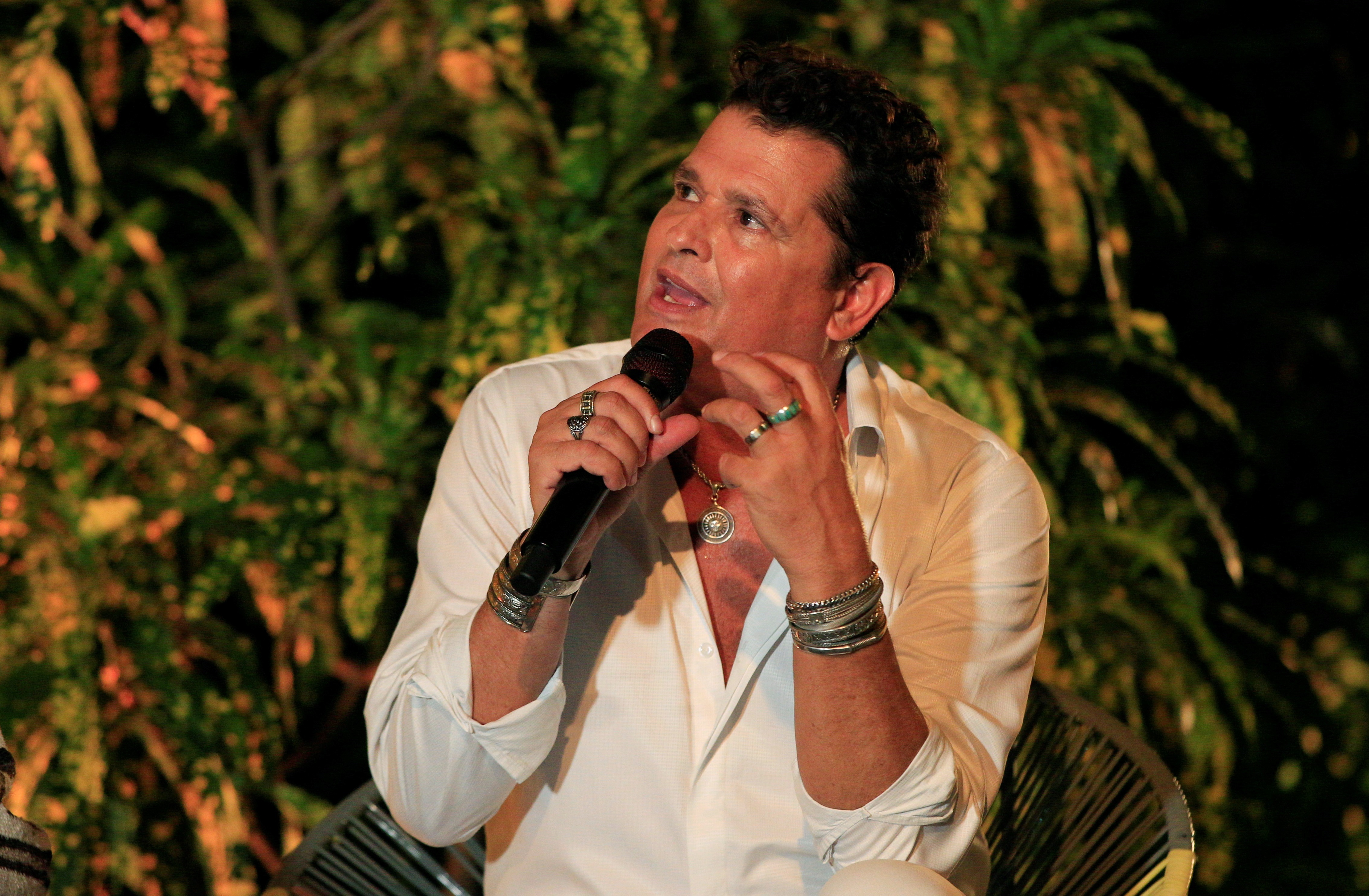 El cantautor colombiano Carlos Vives. EFE/ Ricardo Maldonado Rozo/Archivo
