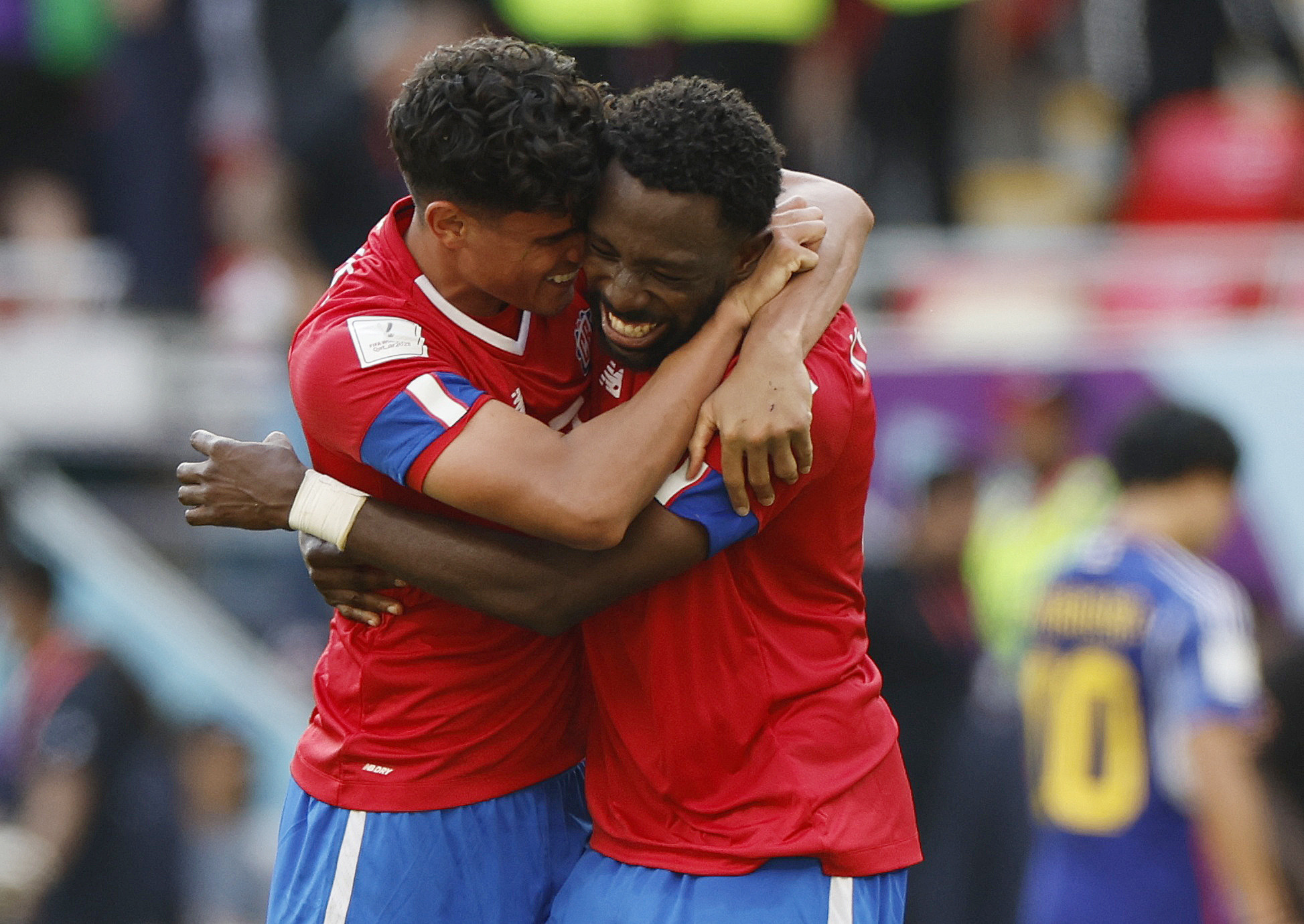Costa Rica venció a Japón con un gol de Keysher Fuller en la segunda parte del compromiso.REUTERS/Issei Kato