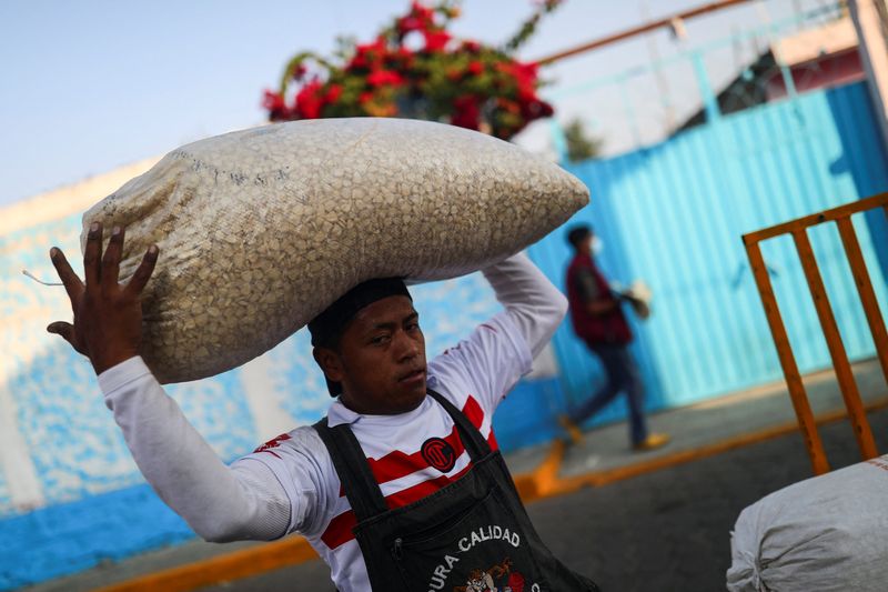 El presidente reiteró la urgencia de convertir a México en un país de autoconsumo en la industria alimentaria “así como lo hicimos con los energéticos”. (Foto: REUTERS/Edgard Garrido)