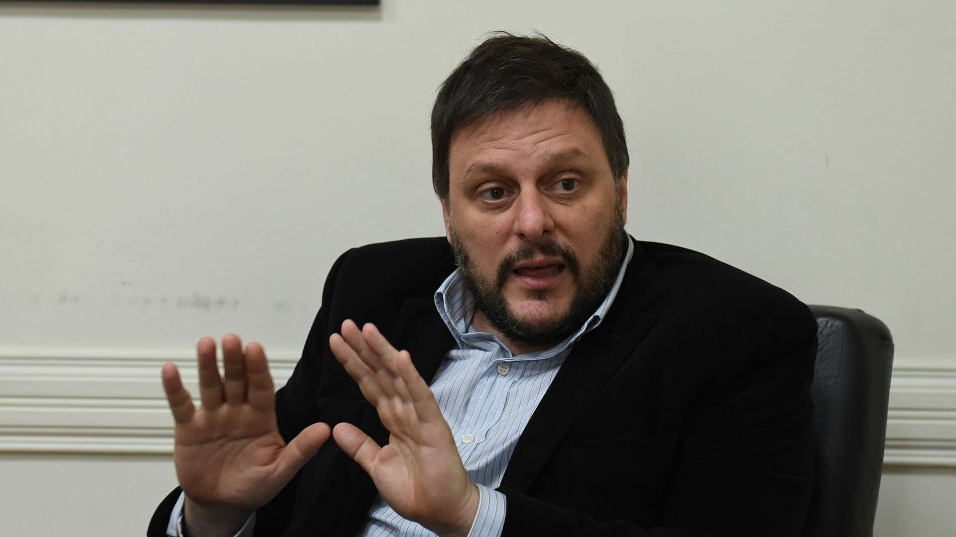Leandro Santoro, candidato a diputado por el Frente de Todos