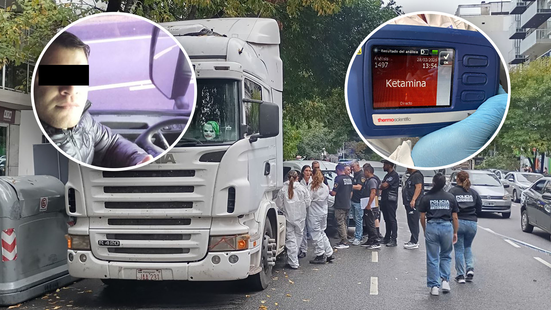 C&oacute;mo entr&oacute; y cu&aacute;l ser&iacute;a el destino: qu&eacute; se sabe del cami&oacute;n hallado con una millonaria carga de ketamina en Caballito 