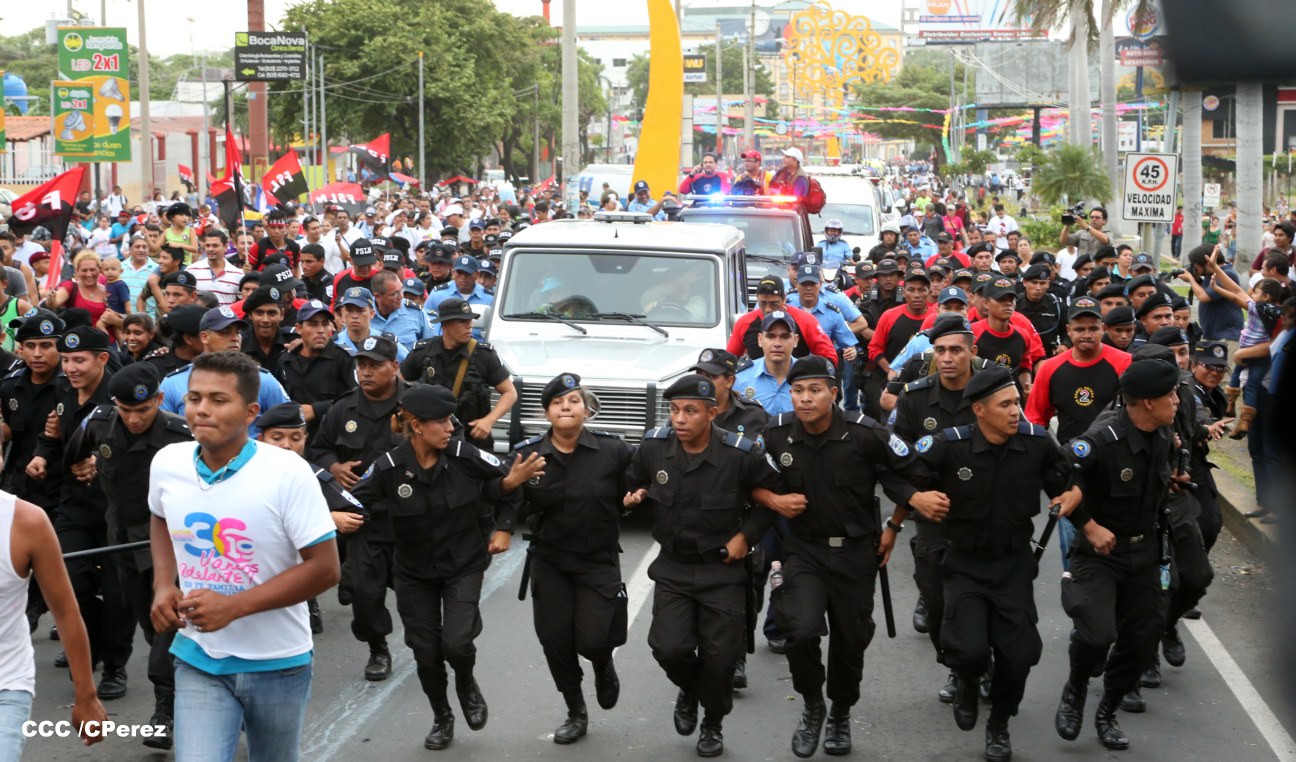Daniel Ortega cada vez sale menos de su búnker y cuando lo hace se mueve con 300 escoltas por temor a un atentado
