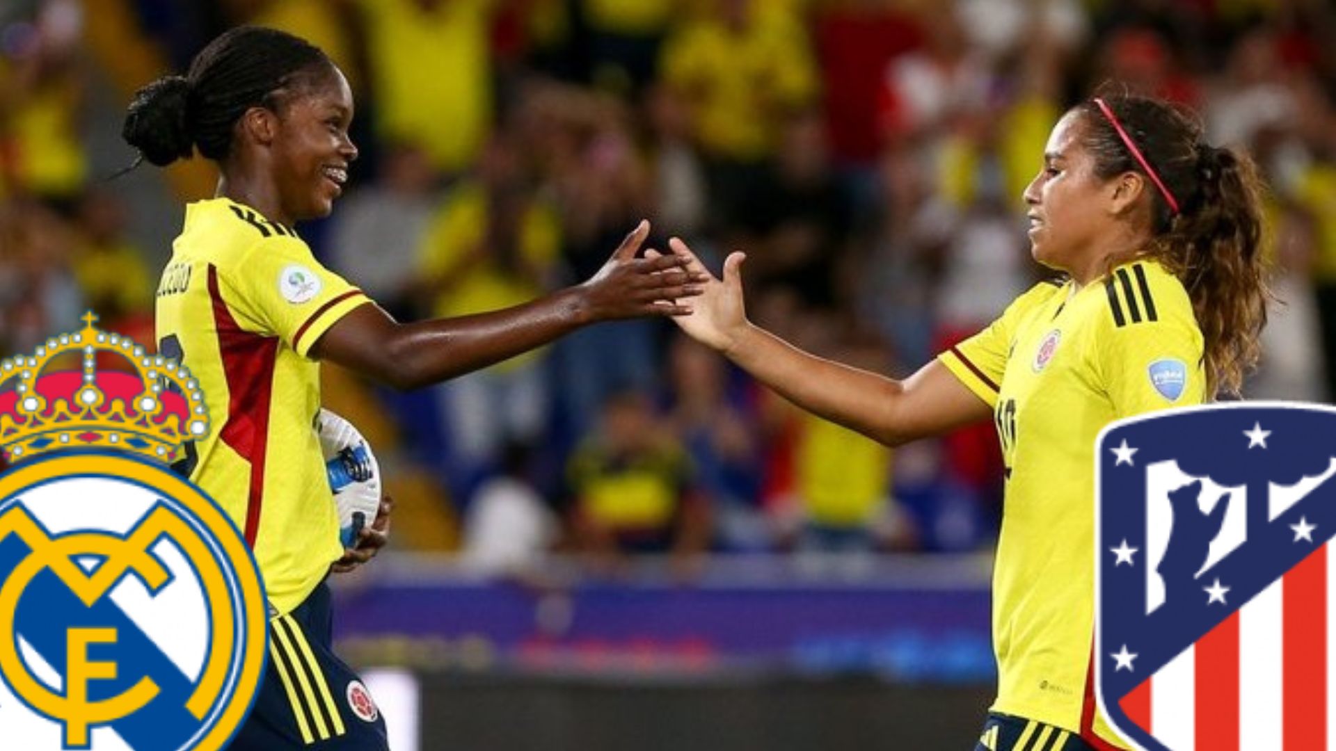 Linda Caicedo Y Leicy Santos Se Verán Las Caras En El Clásico Entre Real Madrid Y El Atlético De