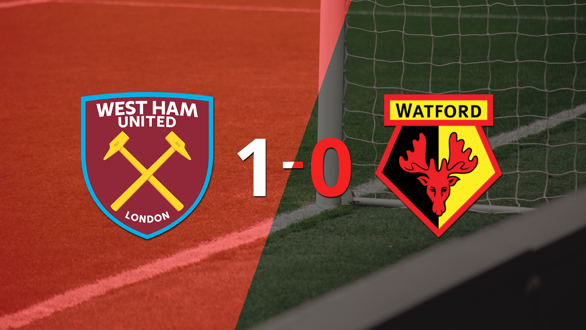 West Ham United le ganó 1-0 como local a Watford