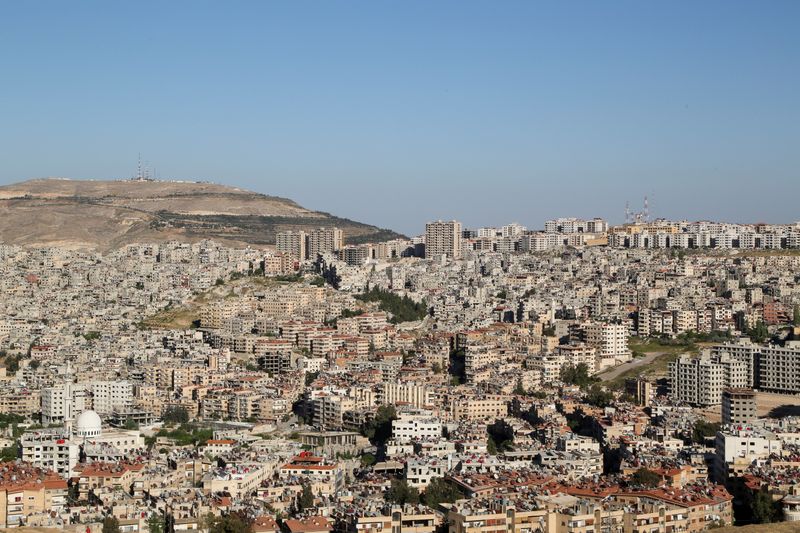 Vista general de Damasco, Siria. 22 de abril de 2021. REUTERS/Yamam al Shaar