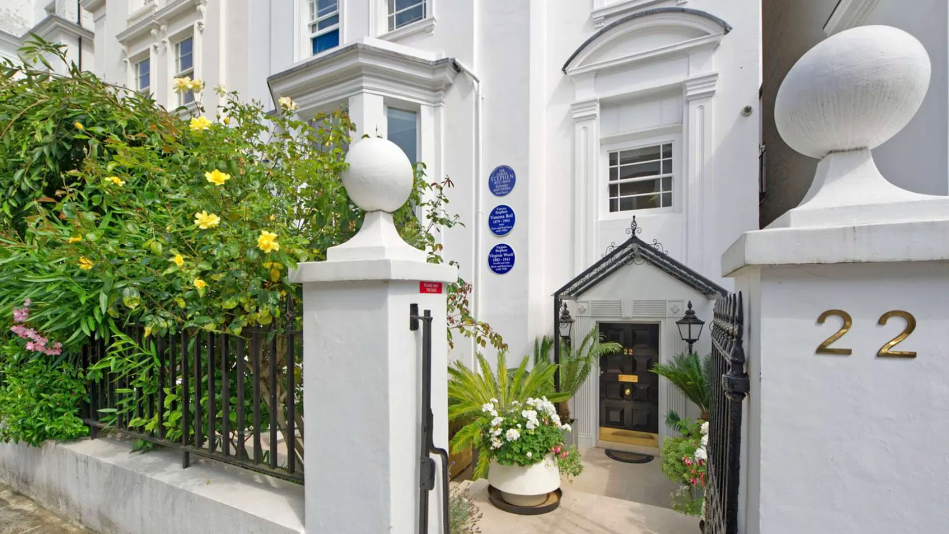 Un departamento en la casa donde nació Virginia Woolf en Londres sale a la venta por unos USD 2,6 millones