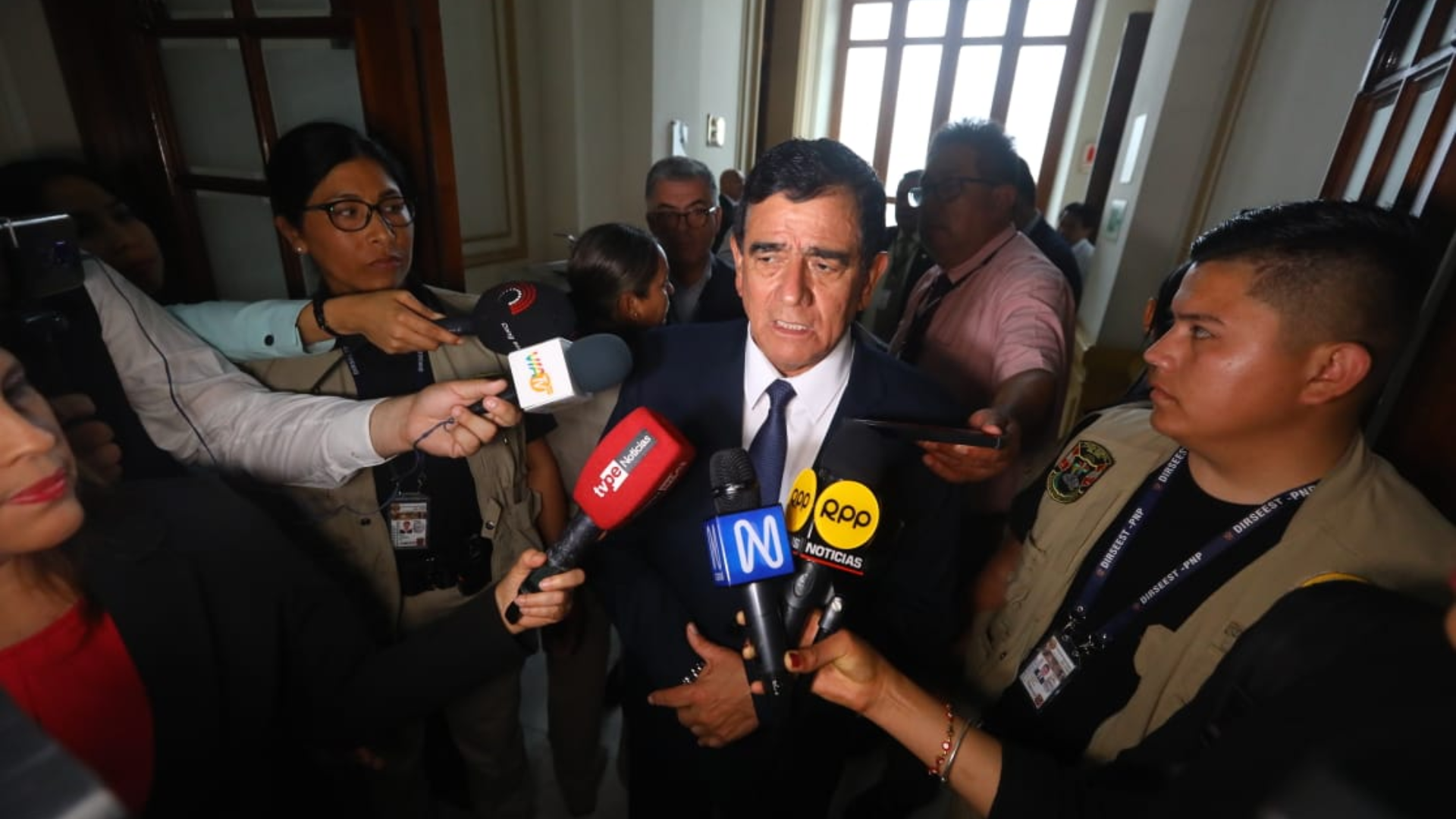 Actualmente, el legislador José Williams, de Avanza País, ocupa la titularidad del Congreso de la República. (Andina)