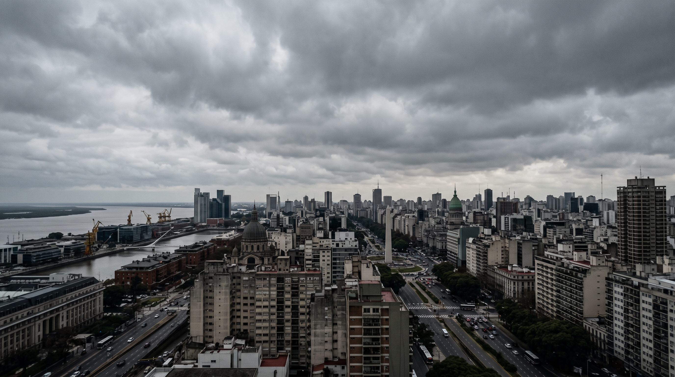 Tiempo en el AMBA: cuándo vuelven las lluvias y qué pasará con la tormenta de Santa Rosa este año 