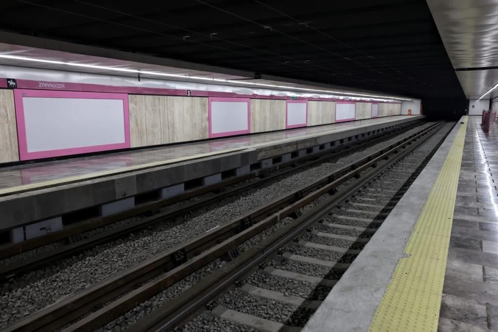 Cómo se ve la Línea 1 del Metro CDMX a semanas de su reapertura - Infobae