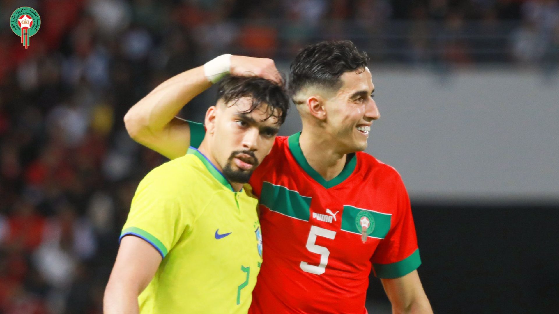 Marruecos sorprendió y ganó 2-1 a Brasil en amistoso por fecha FIFA.
