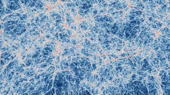 Cómo es la delicada estructura que conecta galaxias a lo largo del cosmos