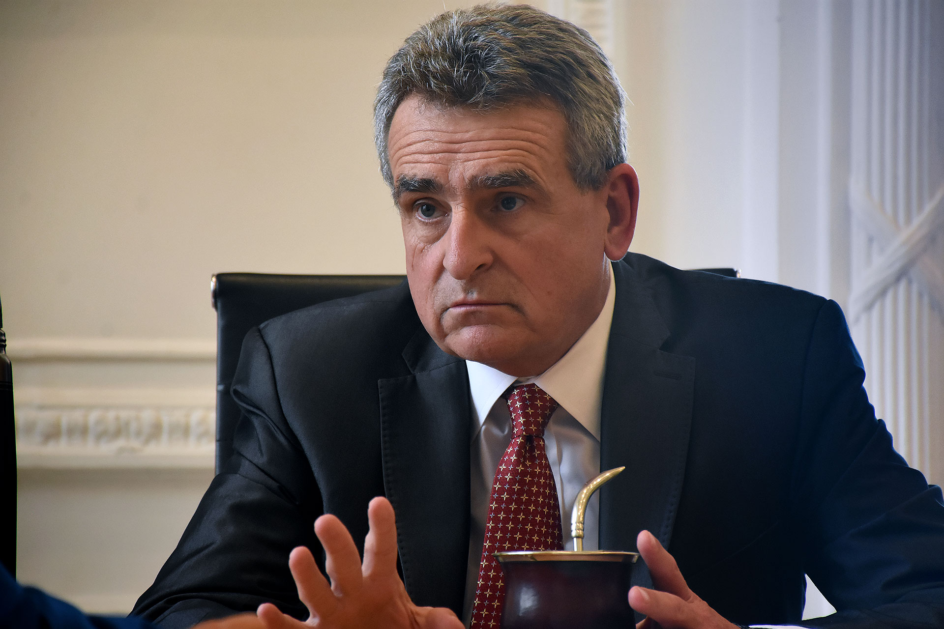 Agustín Rossi, Jefe de Gabinete de Ministros de la Nación (Crédito: Nicolas Stulberg)