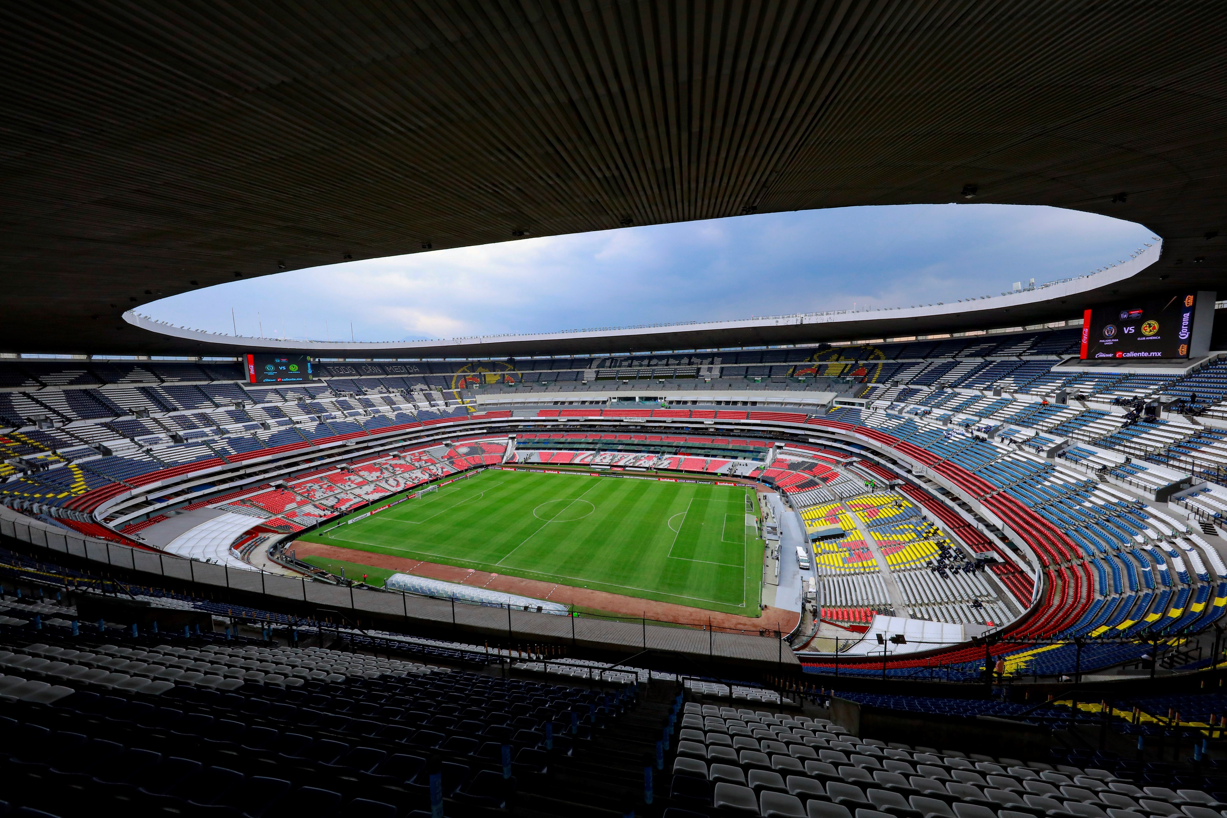 El Estadio Azteca no podrá tener público para los partidos de eliminatoria contra Costa Rica y Panamá (Foto: EFE/Carlos Ramírez)