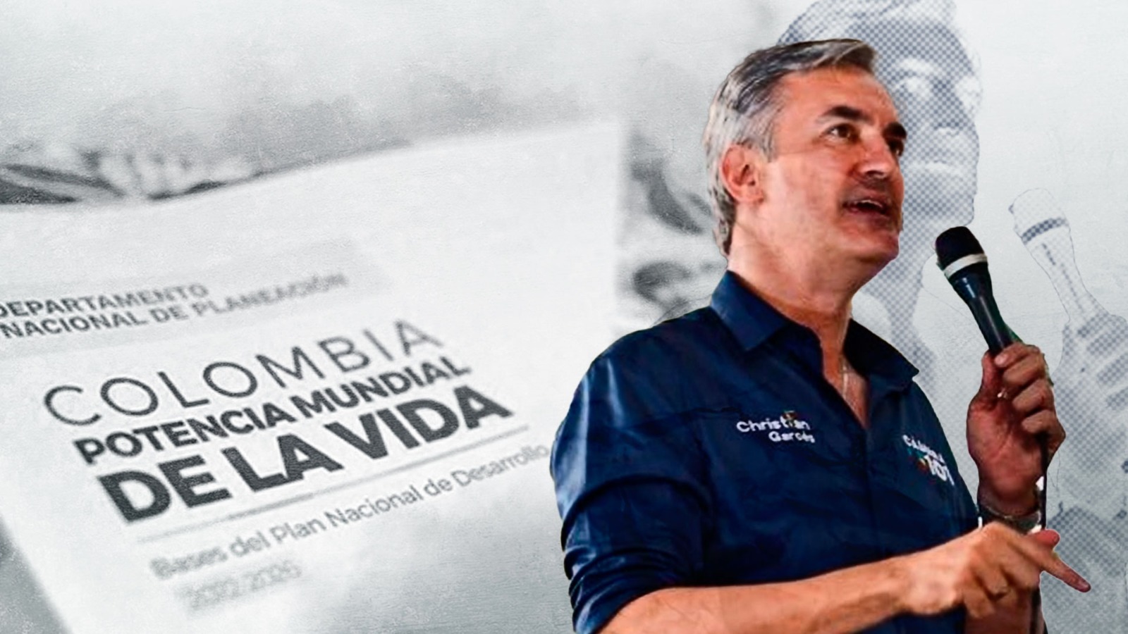 Representante Christian Garcés se refirió a las falencias del PND del Gobierno Petro. Jesús Áviles - Infobae