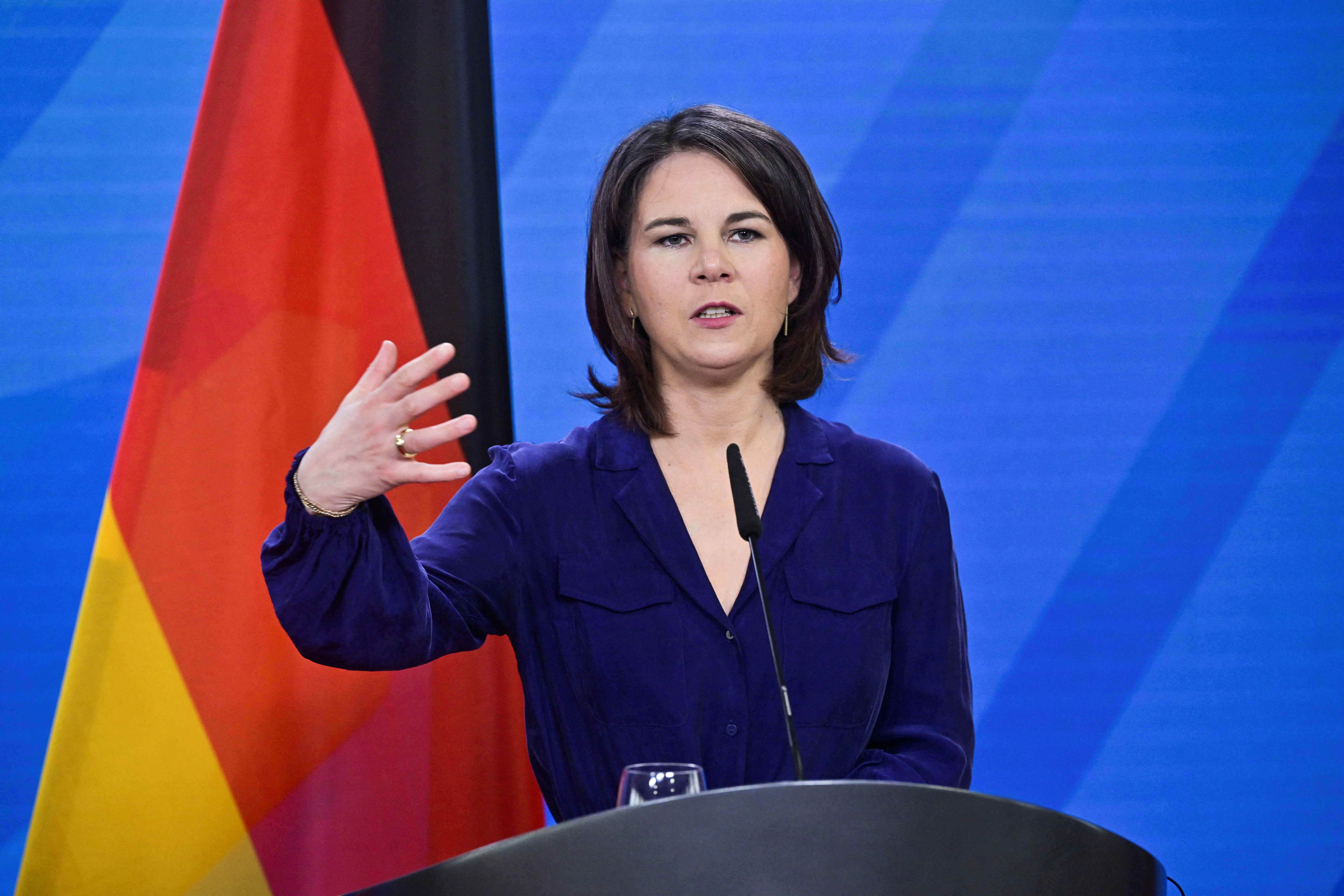 La ministra Exteriores de Alemania, Annalena Baerbock