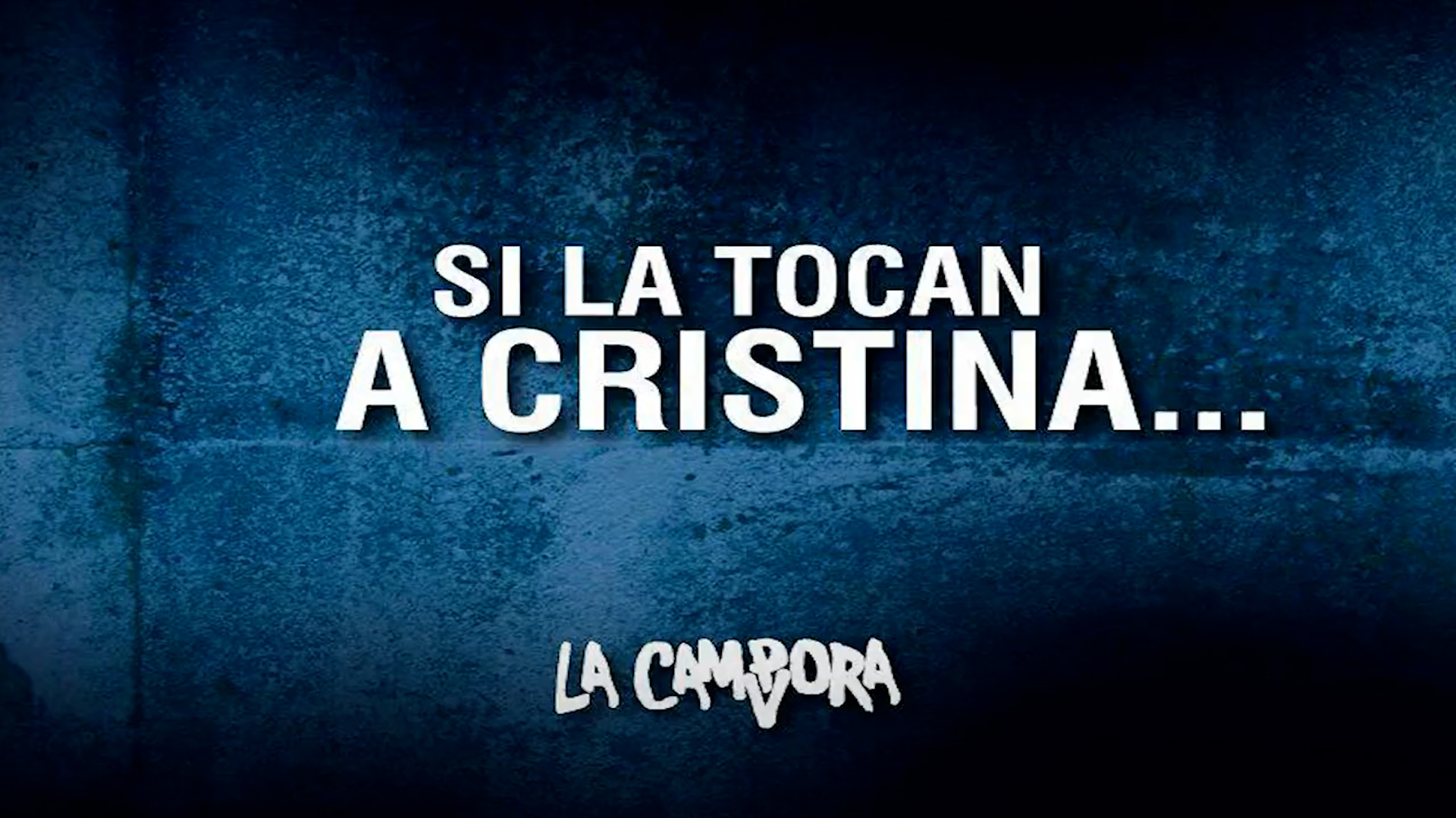 El mensaje de La Cámpora en apoyo a la vicepresidenta Cristina Kirchner, luego de la segunda jornada de alegatos por la causa Vialidad