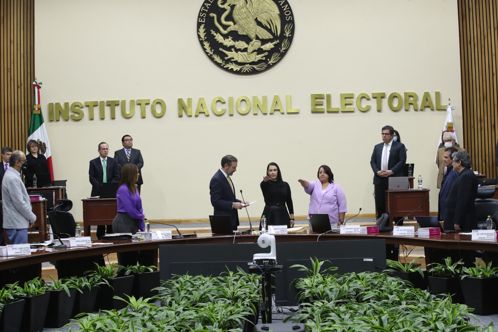 El próximo 3 de abril concluye el encargo de Lorenzo Córdova y tres consejeros electorales más. (FOTO: INE)