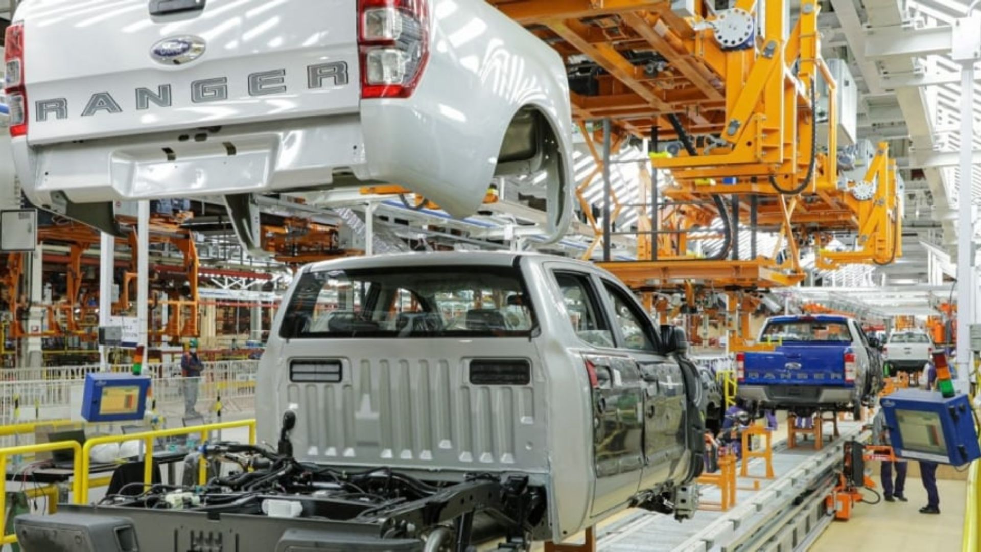 La planta de Ford en Pacheco está experimentando la modernización integral de sus instalaciones y operaciones productivas (Crédito: Prensa Ford Argentina)