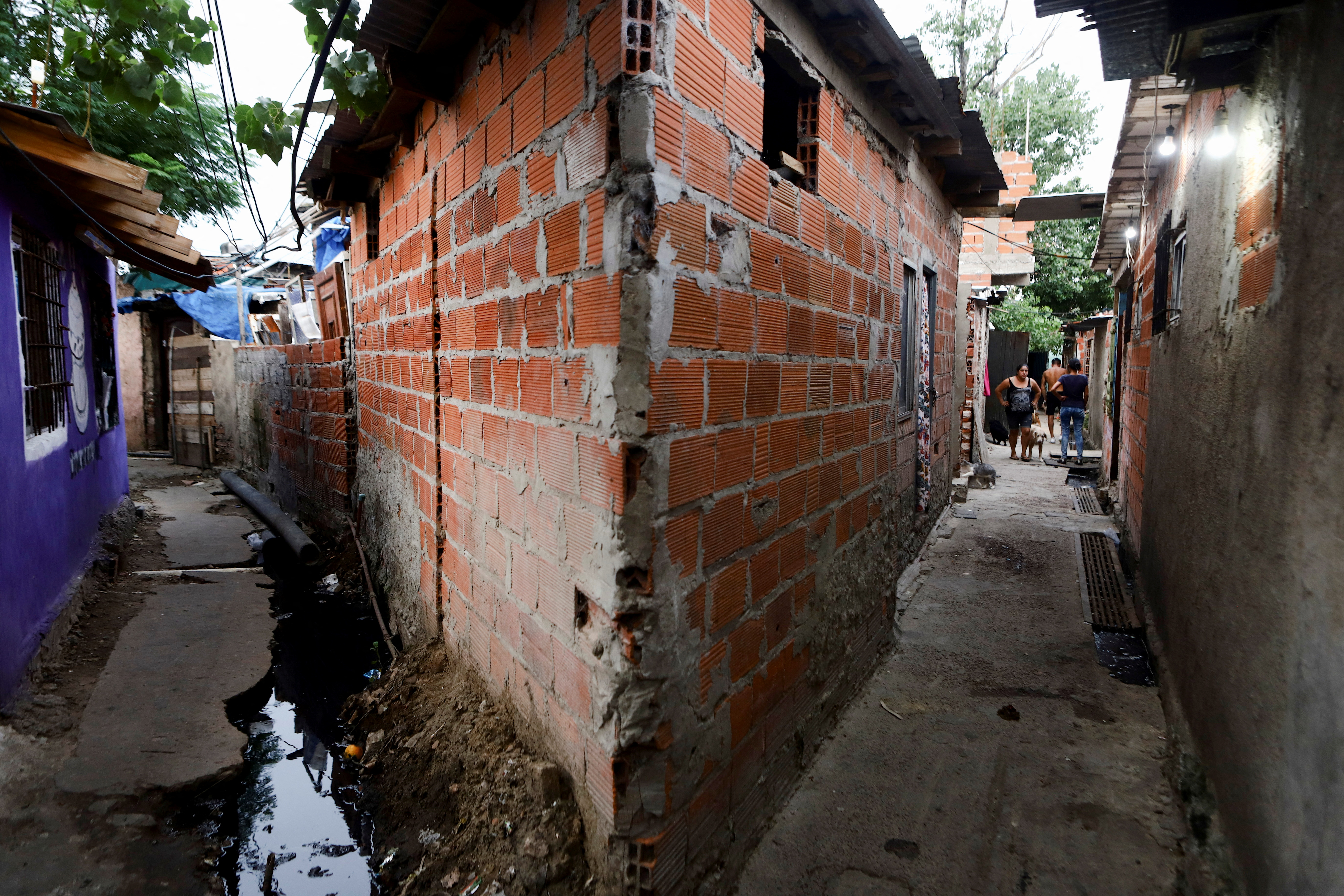 El barrio donde se comercializó la droga adulterada (REUTERS/Matias Baglietto)