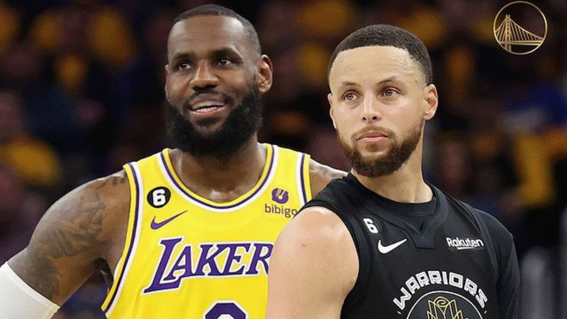 LeBron James y Stephen Curry se volverán a medir en el cuarto encuentro por la semifinal de la conferencia Oeste de la NBA. (Warriors)