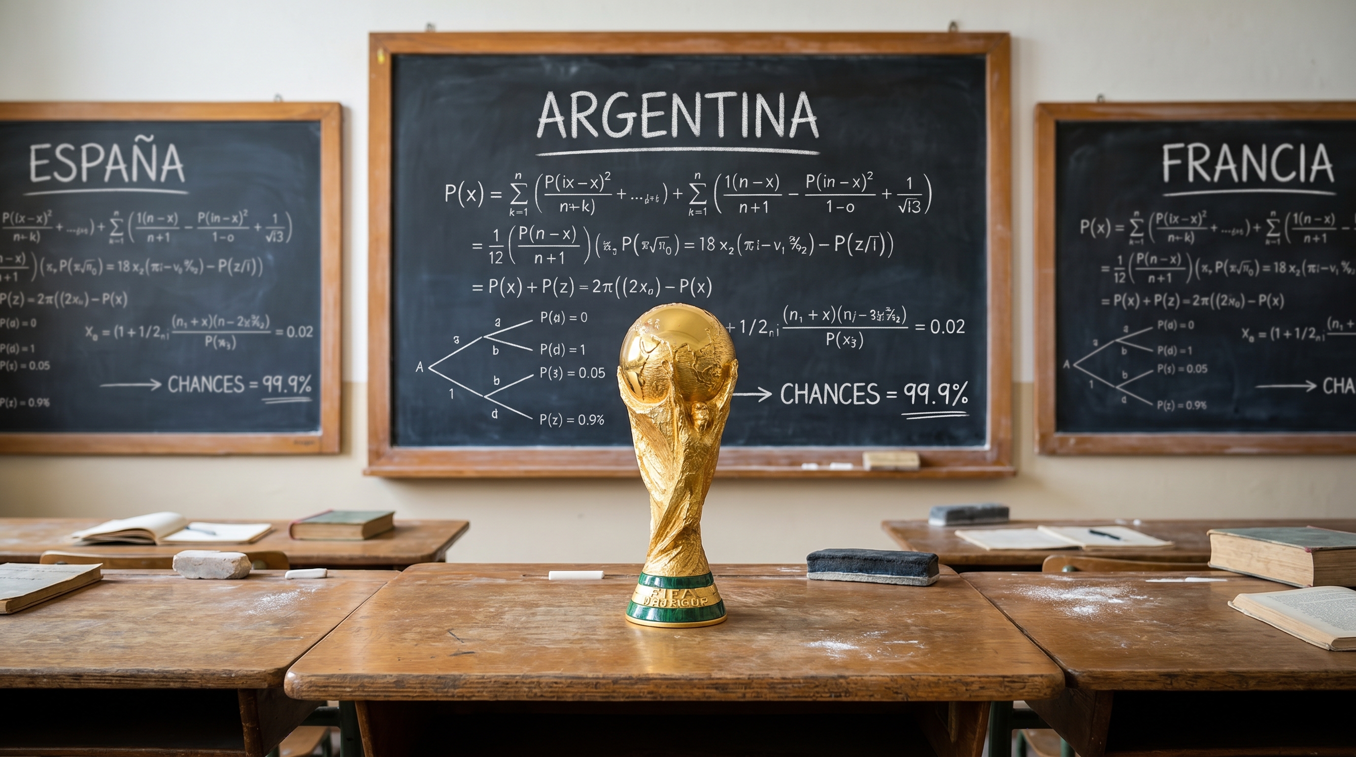 Un diario espa&ntilde;ol utiliz&oacute; un sistema especial para predecir al campe&oacute;n del Mundial 2026: en qu&eacute; posici&oacute;n qued&oacute; Argentina