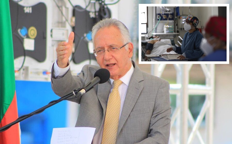 El ministro de Salud, Guillermo Jaramillo, aseguró que se hizo un "negocio" con las UCI en la pandemia de covid-19. Fotos Colprensa / EFE
