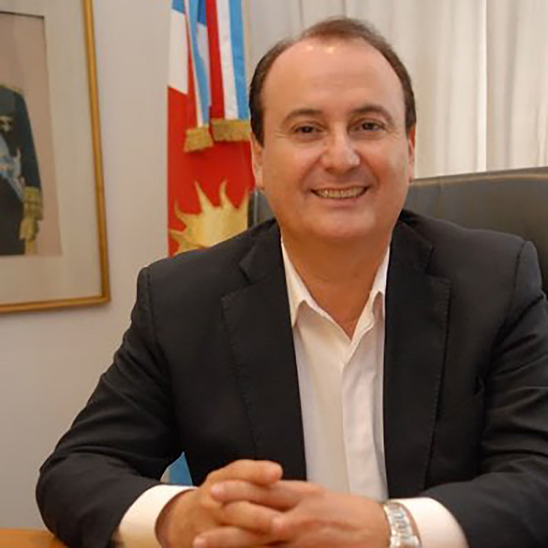 Montenegro comenzó su carrera como sindicalista (Twitter: Gerardo Montenegro)
