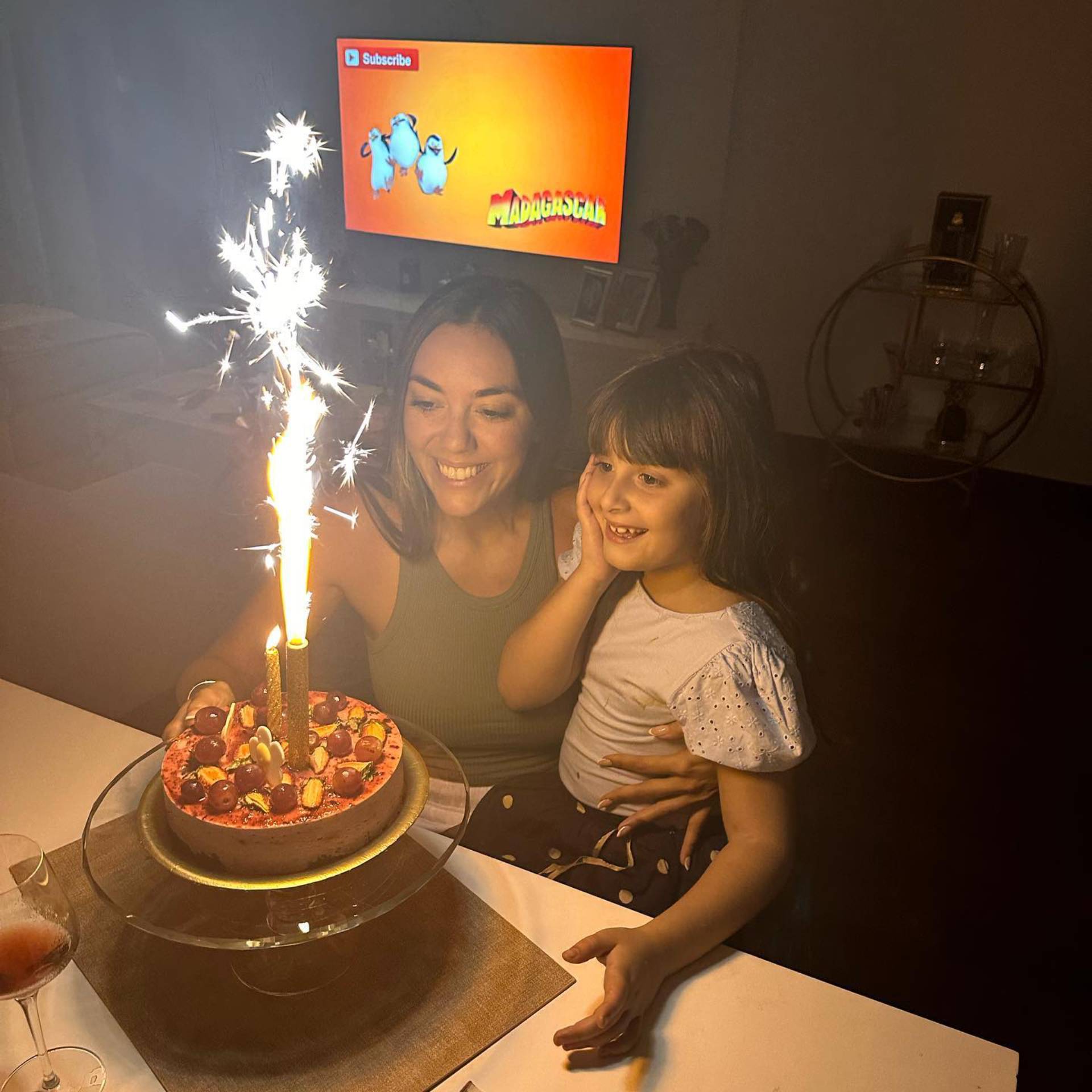 Floppy Tesouro celebró su cumpleaños con Moorea (Instagram) 