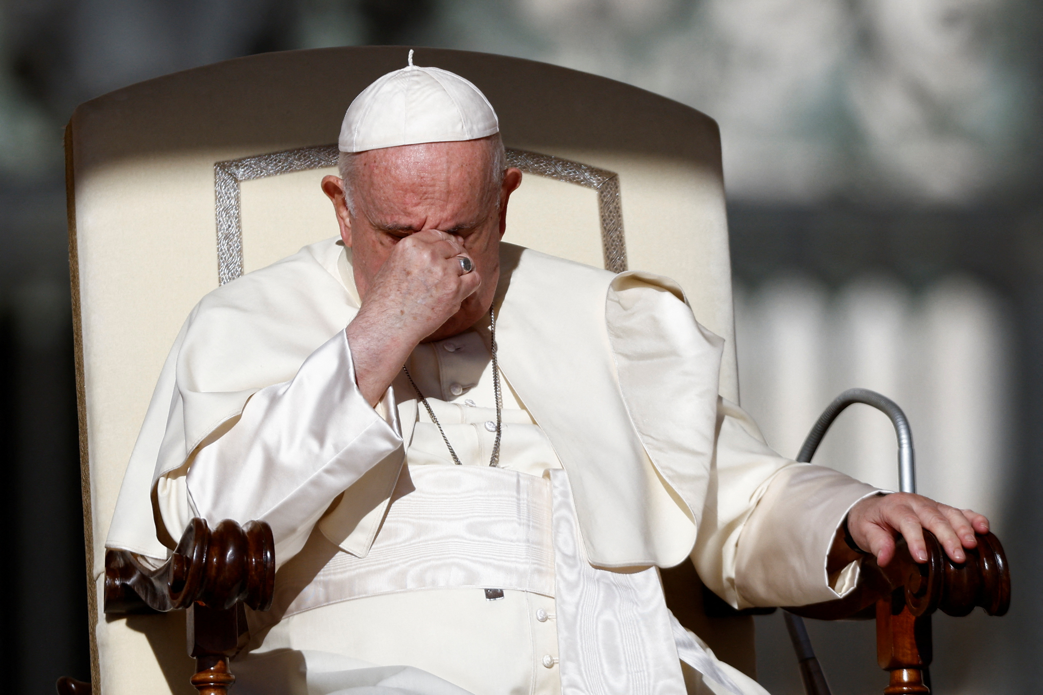 El Papa en la audiencia general del Vaticano (Reuters)