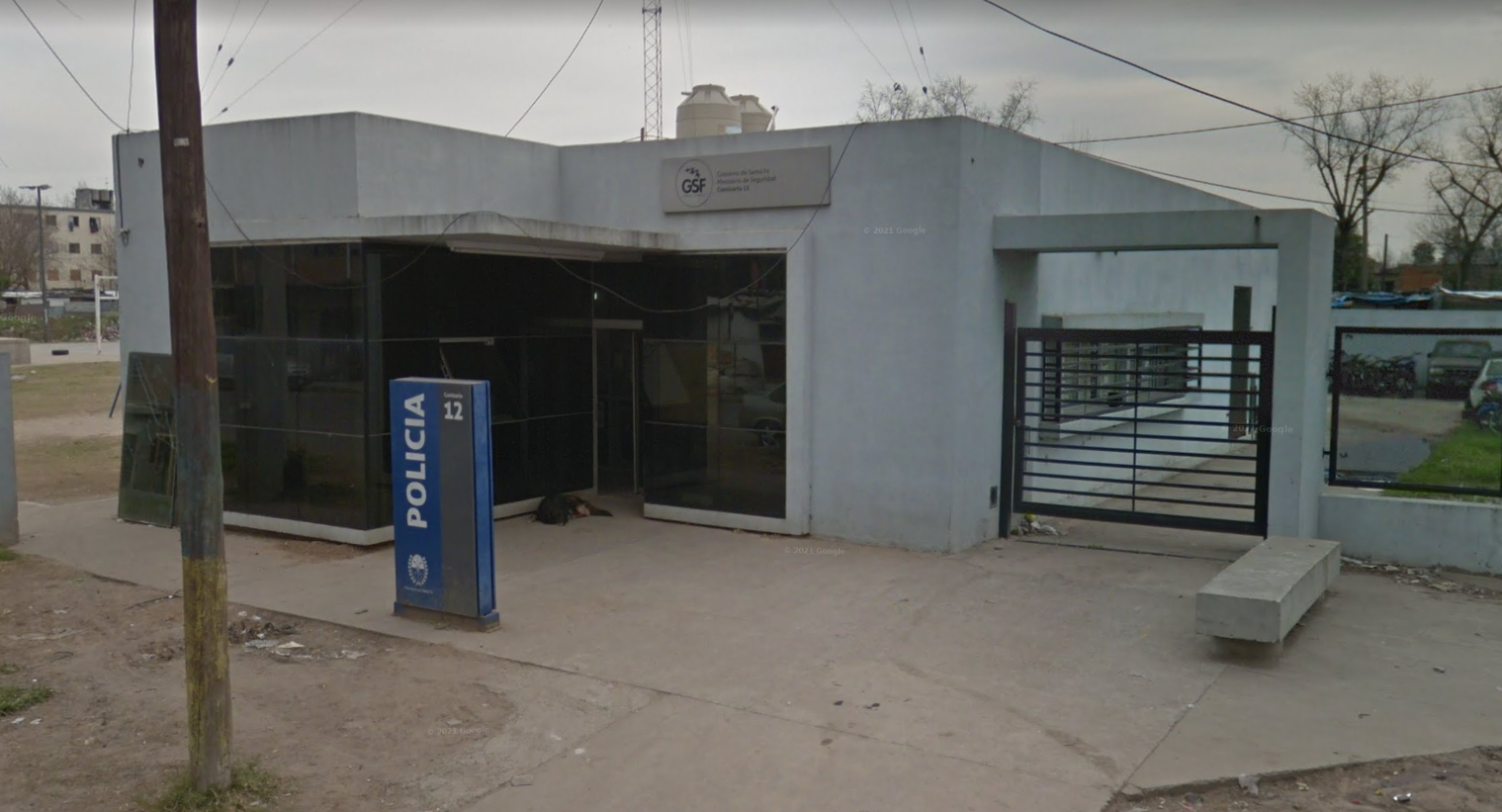 La Comisaría 12ª del barrio Ludueña donde el detenido era subjefe