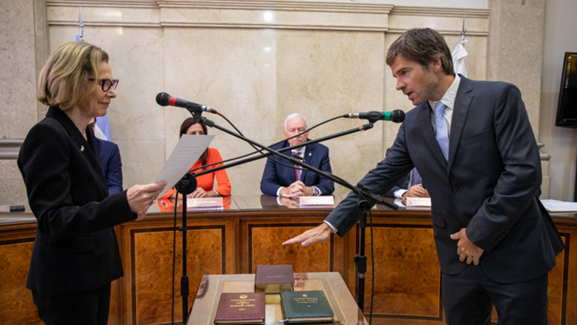 Ignacio Mahiques jur&oacute; en mayo como camarista de la Justicia porte&ntilde;a (Cr&eacute;dito: prensa@jusbaires.gob.ar)