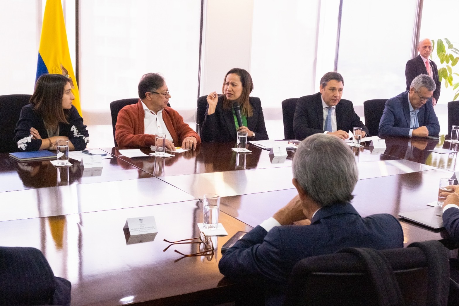 Presidente Gustavo Petro se reunió con directivos de Nueva EPS en medio de la propuesta de la reforma a la salud
