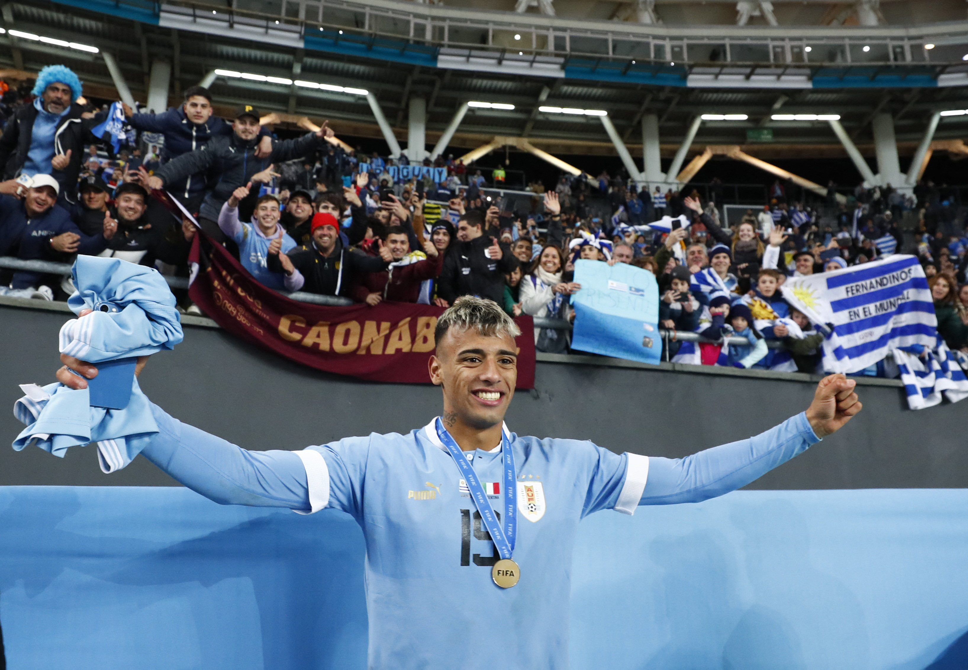 Uruguay campeón del Mundo Sub-20; las piezas que puede utilizar