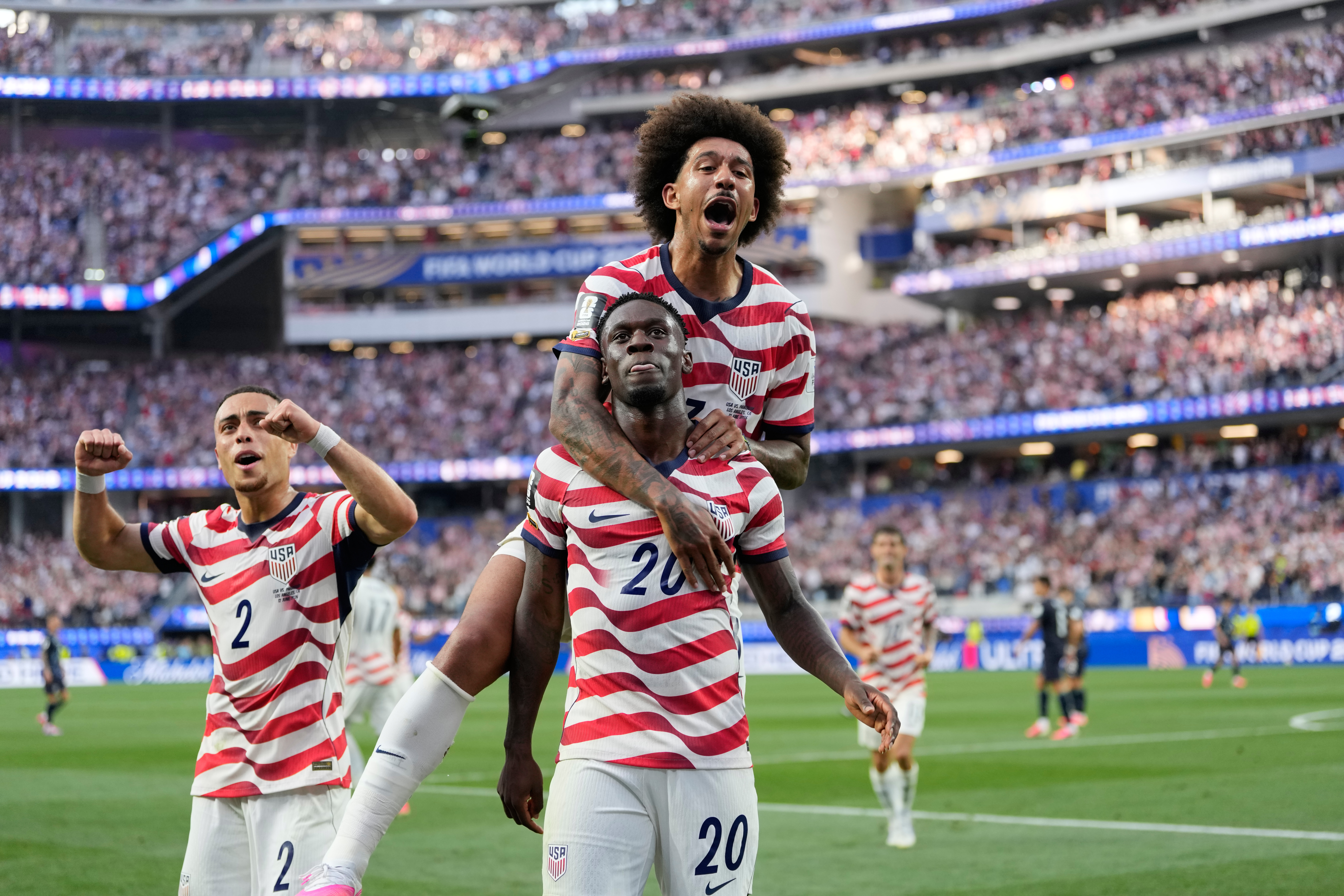 Estados Unidos-Paraguay, en v&iacute;deo: los mejores momentos del partido inaugural que han llevado a la aplastante victoria de los anfitriones