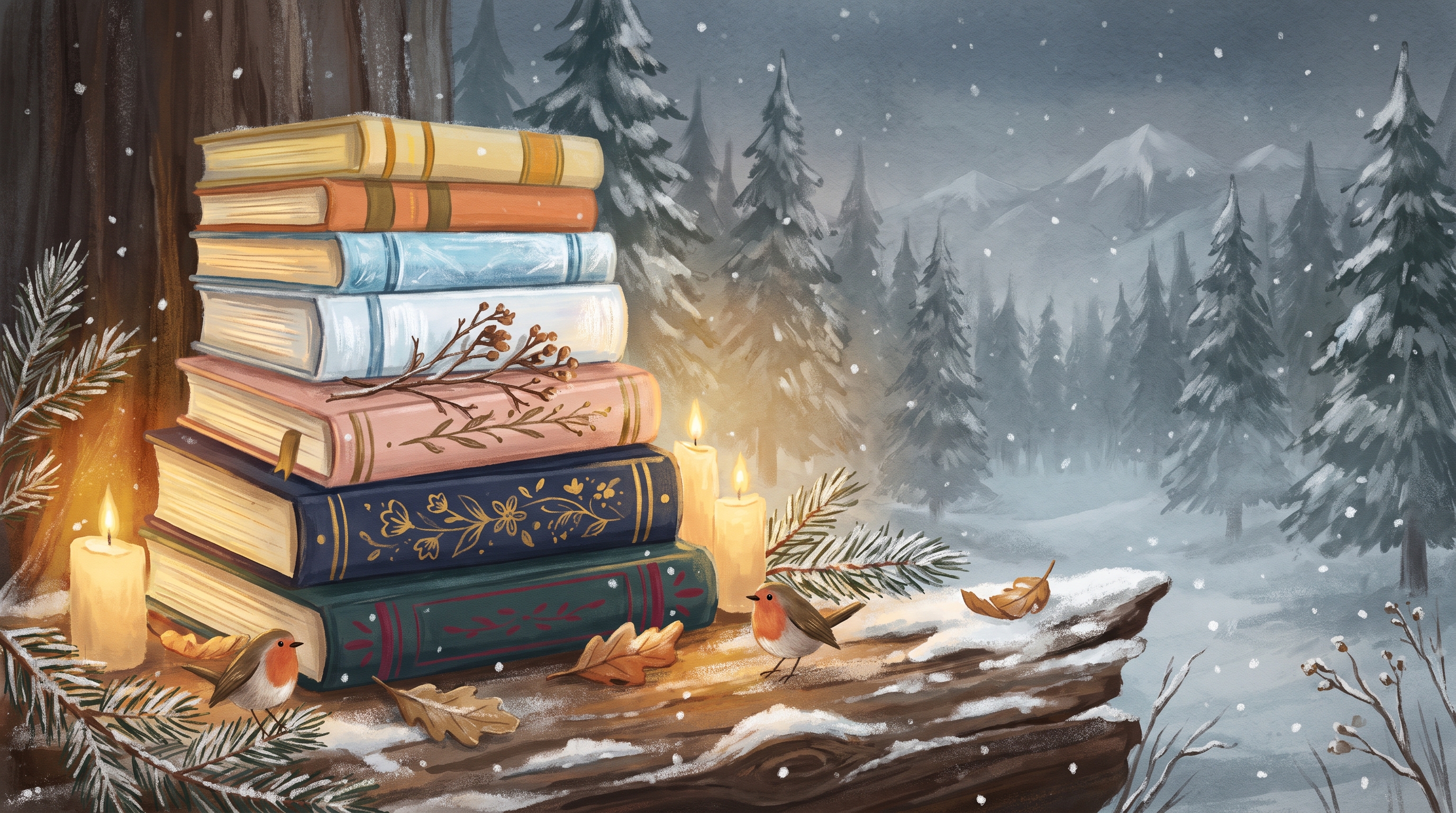 Del romance m&aacute;s acogedor al miedo m&aacute;s perturbador: 7 libros para leer en vacaciones de invierno