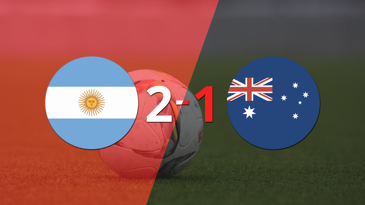 Qatar 2022: Derrota de Australia por 2 a 1 frente a Argentina