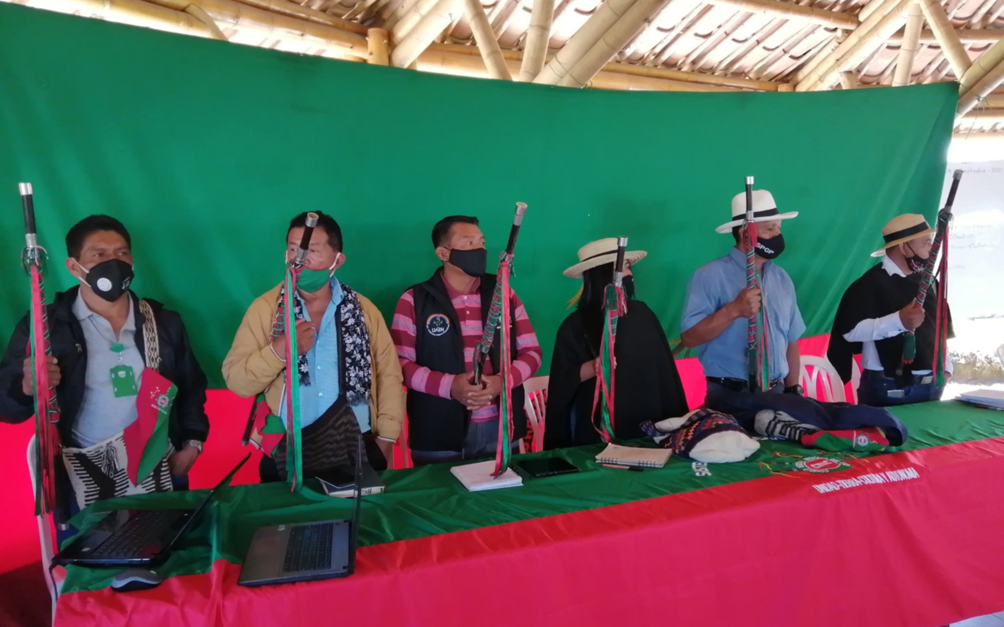 Indígenas del Cauca colombiano anuncian La Minga que se llevará a cabo en la región (Twitter: @CRIC_Cauca)