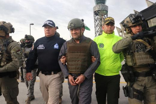 Ex de Otoniel vinculada a lavado de activos fue capturada en Colombia. Reuters.
