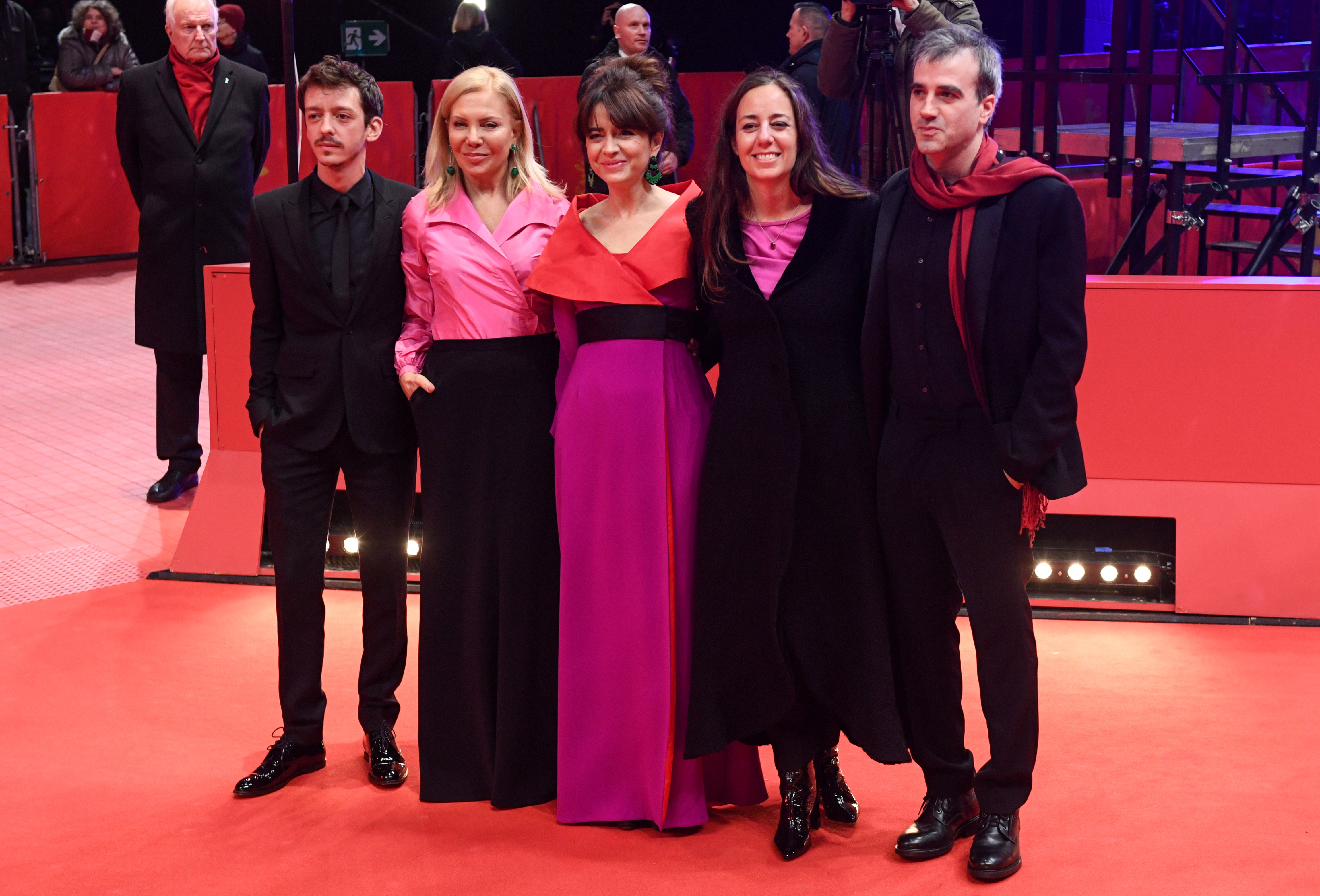 Nahuel Perez Biscayart, Cecilia Roth, Erica Rivas, Natalia Meta y Daniel Hendler en la edición 70th del Berlinale International Film Festival