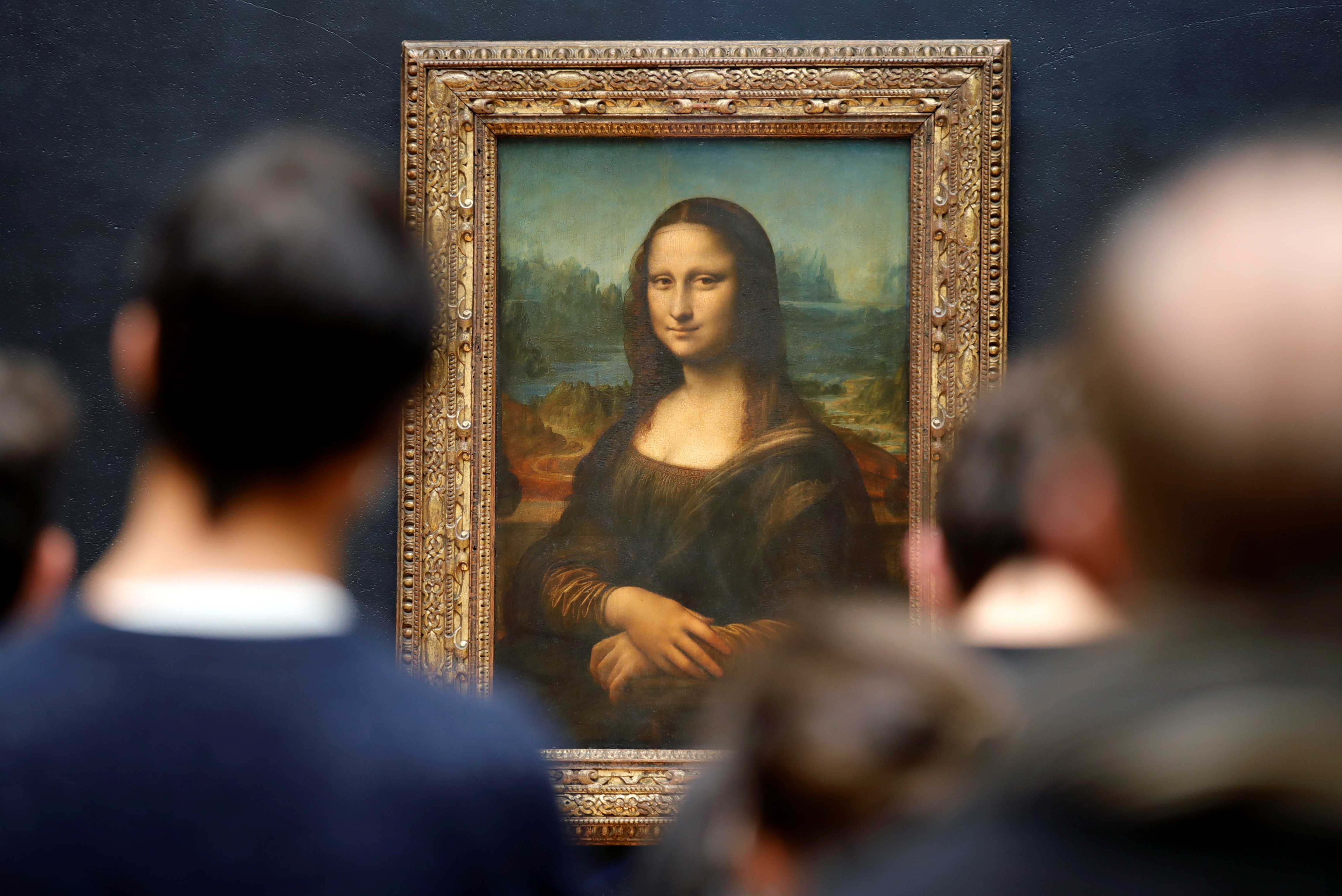 La "Mona Lisa" (La Gioconda) de Leonardo Da Vinci en el Museo del Louvre ( REUTERS/Sarah Meyssonnier)