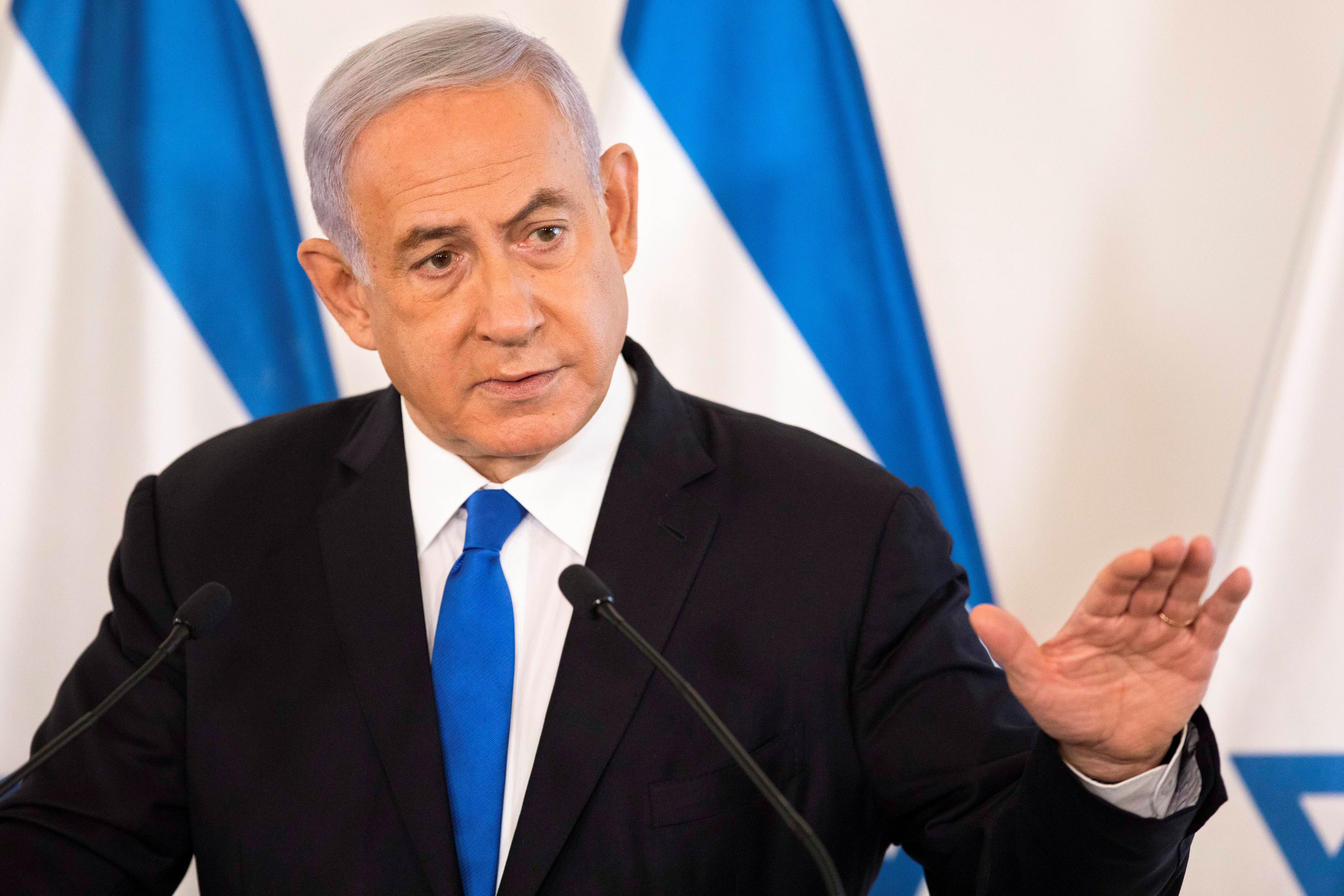 El primer ministro israelí, Benjamín Netanyahu. Sebastian Scheiner/Pool via REUTERS