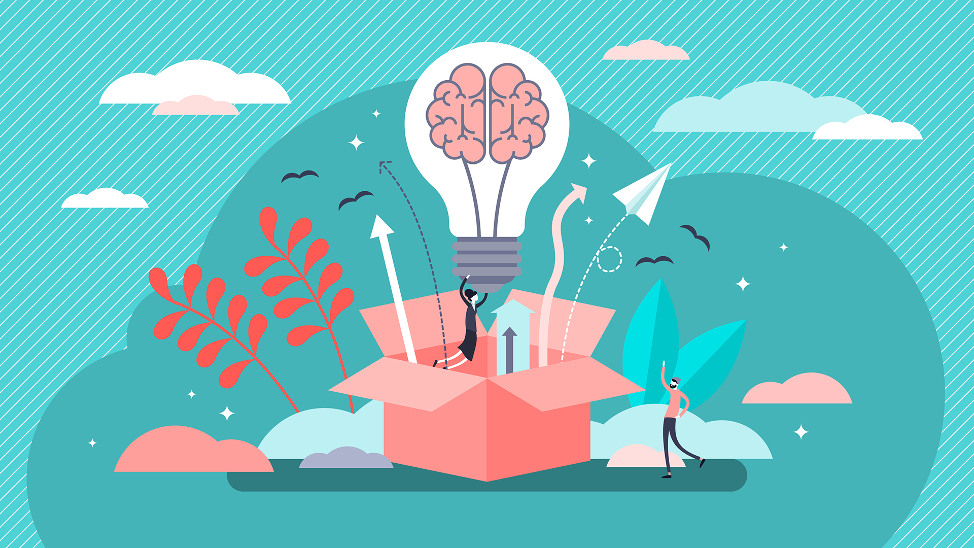 Pensar “fuera de la caja”: la neurociencia propone 4 ejercicios para lograrlo y obtener buenas ideas