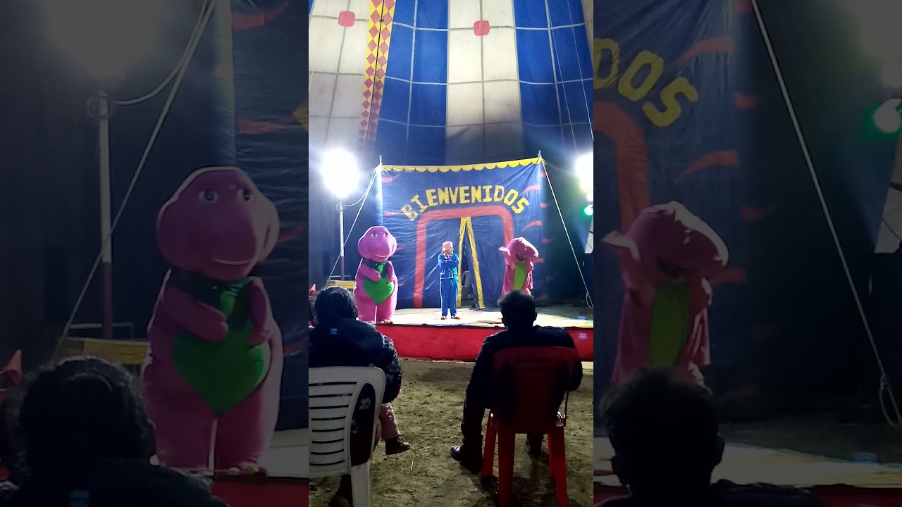 Circo del Barney achorao.