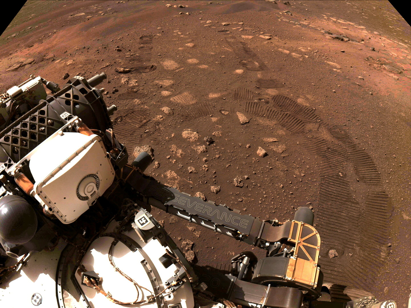 El rover Perseverance en Marte (REUTERS)
