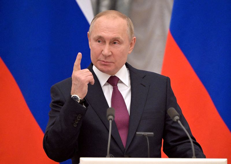 FOTO DE ARCHIVO: el Presidente ruso Vladimir Putin (Reuters) 