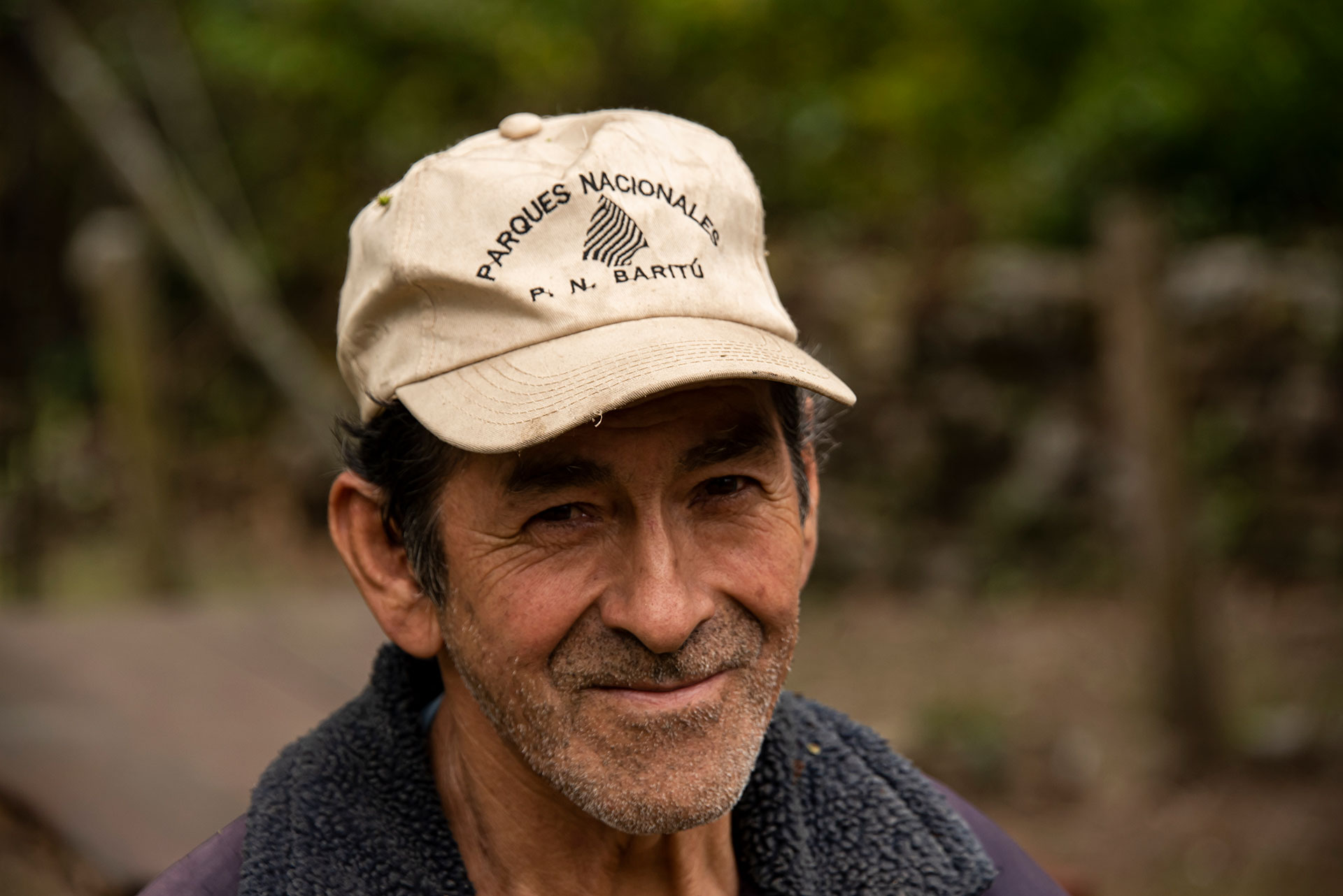 Pedro Bonilla, tiene 64 años y ocho hijos: cinco emigraron del pueblo (Gentileza Juan Mateo Aberastain - Parques Nacionales)