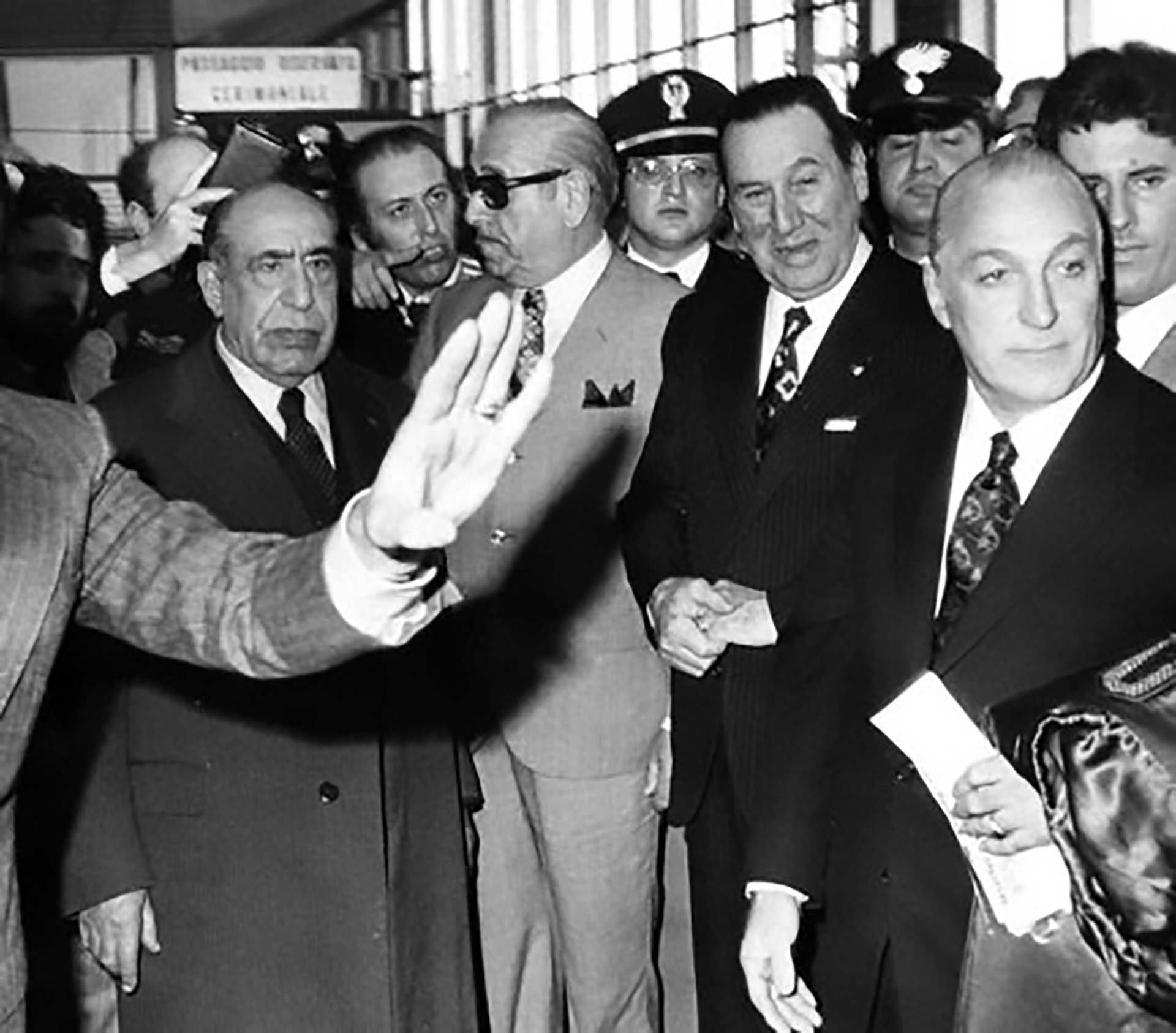 Juan Perón, Héctor Cámpora y José López Rega
