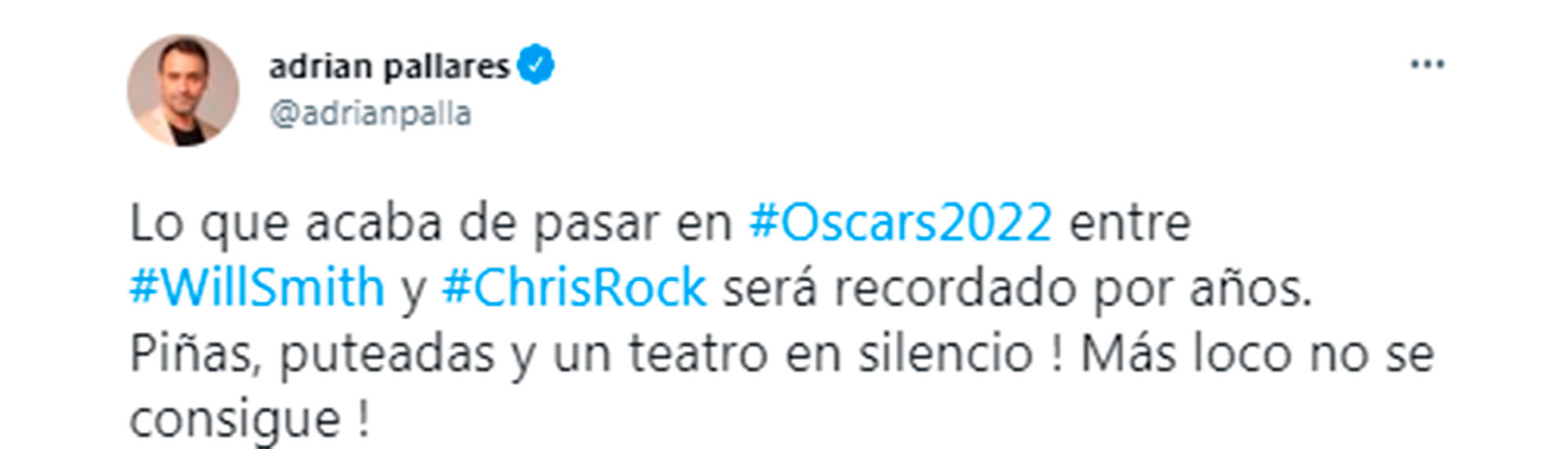 Escándalo en los Oscar: la reacción de los famosos argentinos